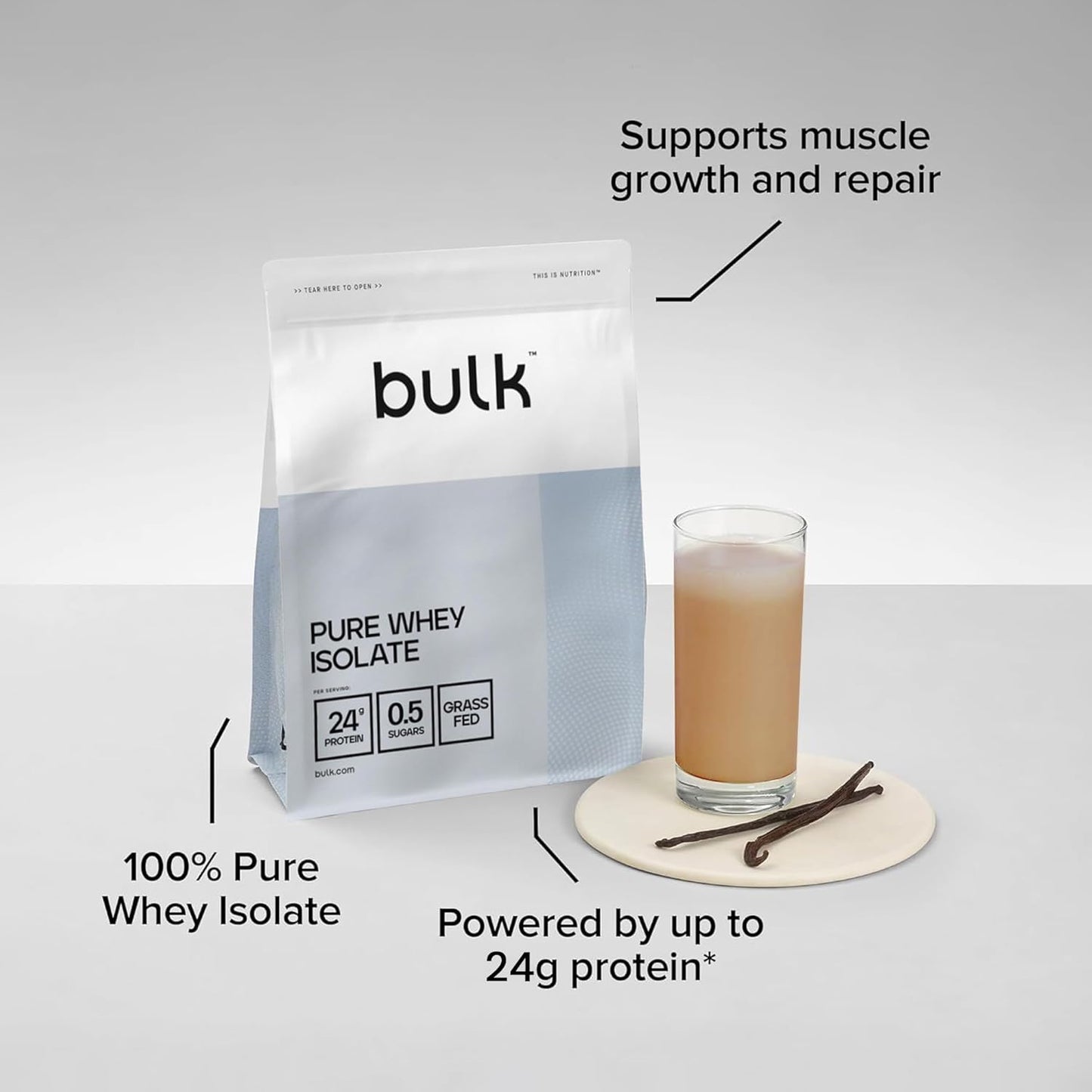 Pure Whey Isolate Protein Powder