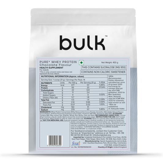 Bulk Pure Whey Protein Powder